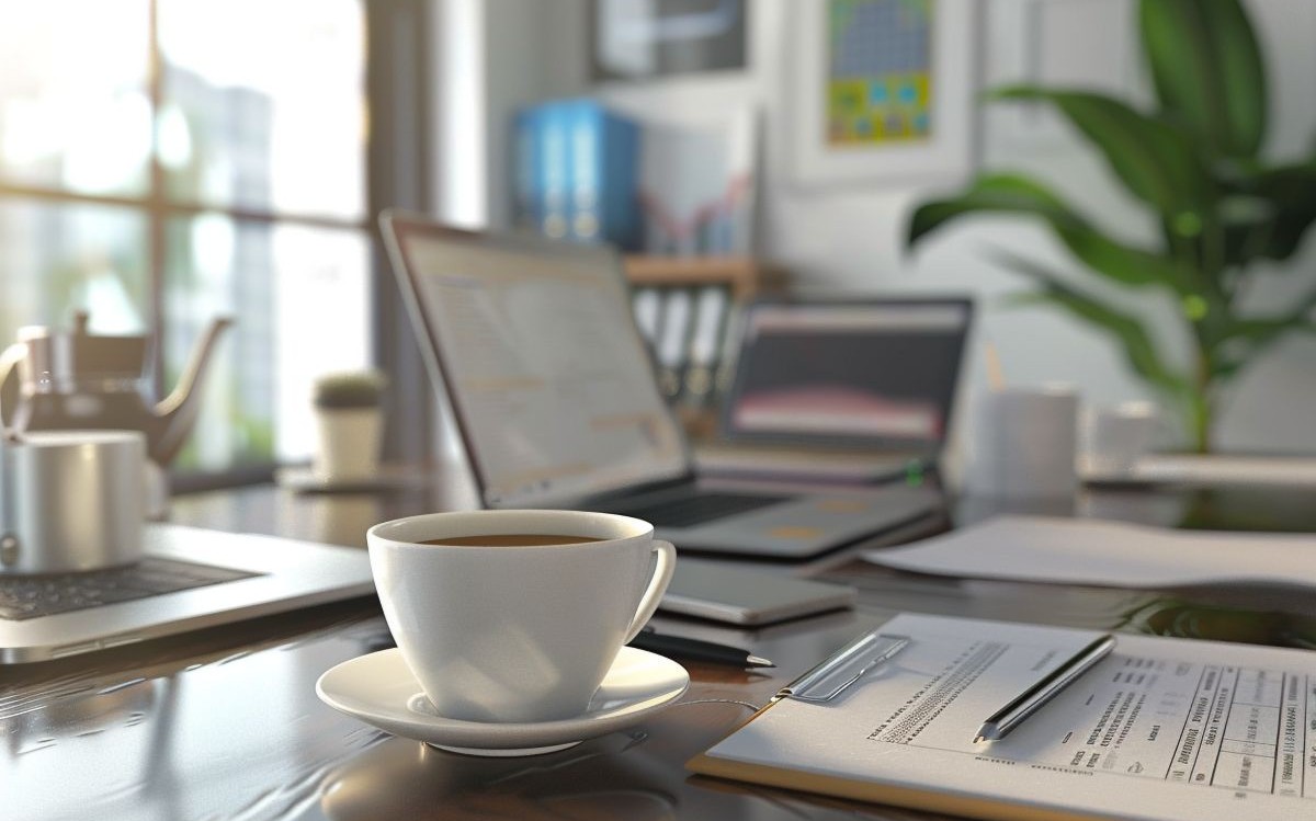 Online real estate student studying from home on laptop – 2025 courses USA and Europe