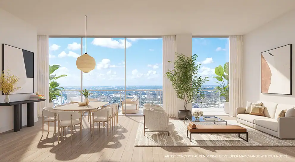 Condominium for Sale in 1016 NE 2nd Ave, Miami, FL 33132, USA USD 971,040