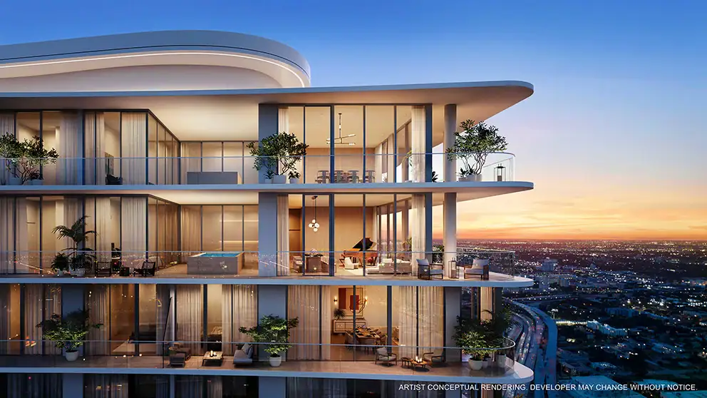 Condominium for Sale in 1016 NE 2nd Ave, Miami, FL 33132, USA USD 9,745,000