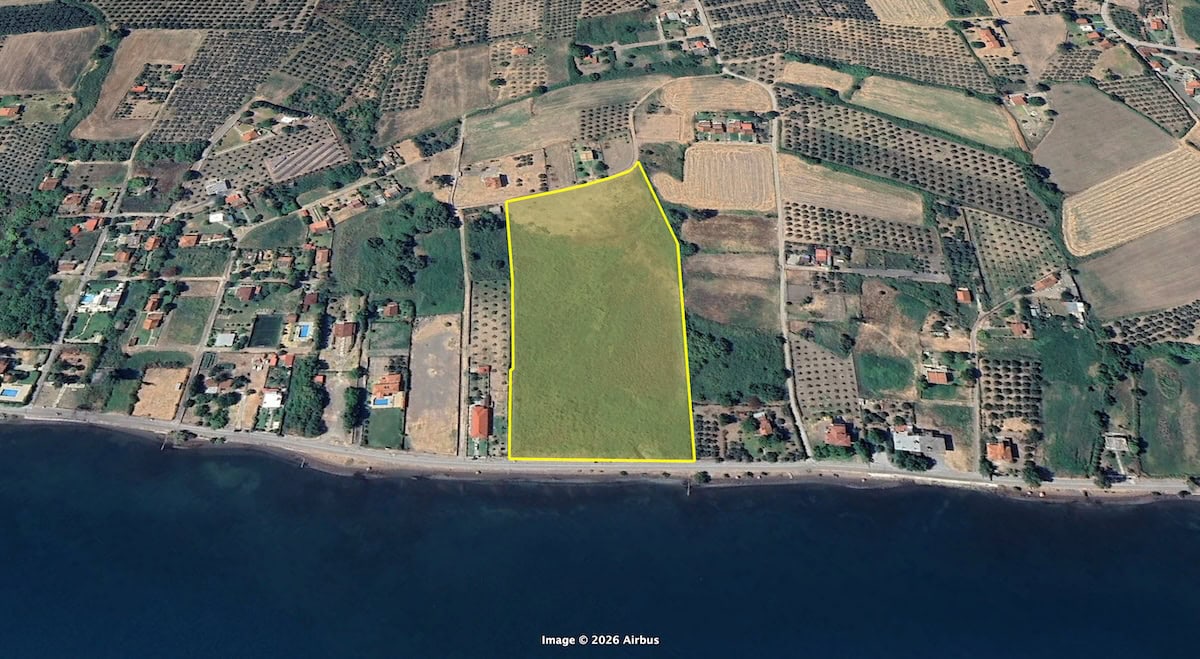 Land New Development for Sale in Agia Aikaterini Beach, Kainourgio Coastal Road, Kamena Vourla Resort, Greece, E.U. USD 34,500,000