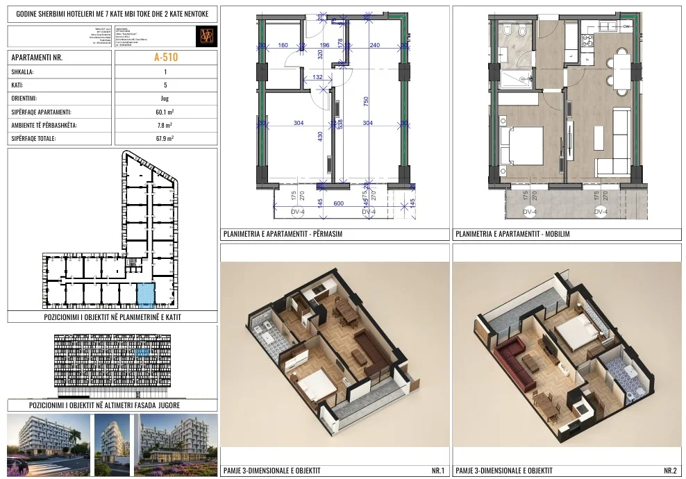 Apartment for Sale in Golem, Durrës, Albania
