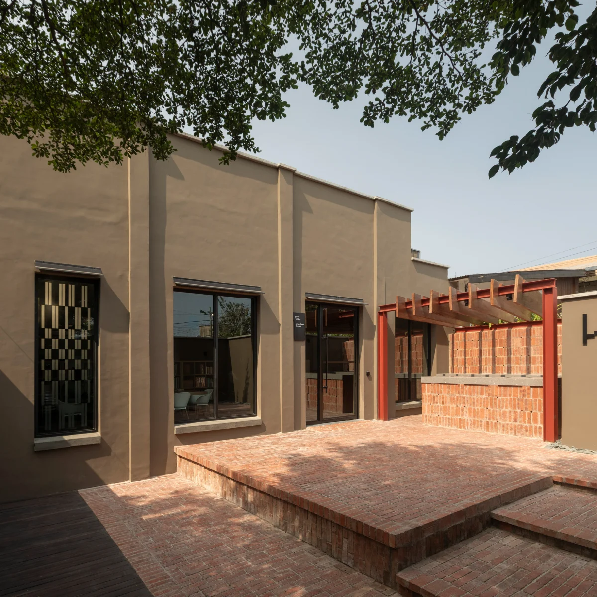 Renovated warehouse becomes permanent home of African Futures Institute in Ghana