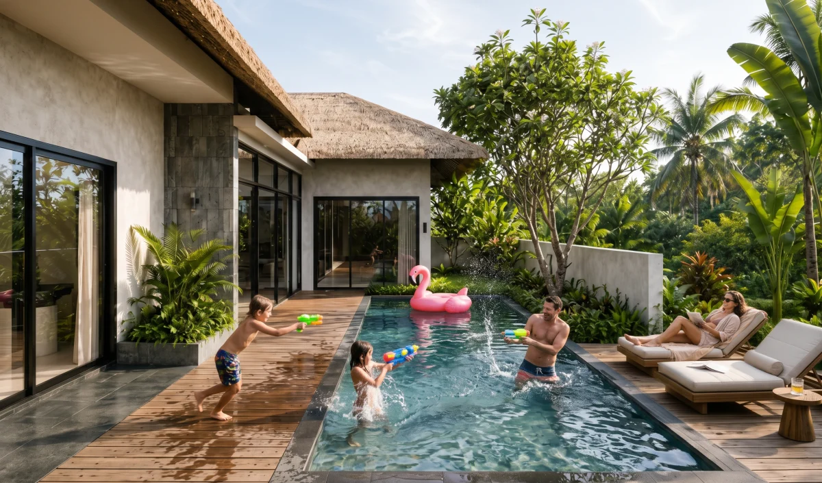Villa Managed Residences for Sale in Jl. Lanyahan, Petulu, Kecamatan Ubud, Kabupaten Gianyar, Bali, Indonesia USD 1,000,000