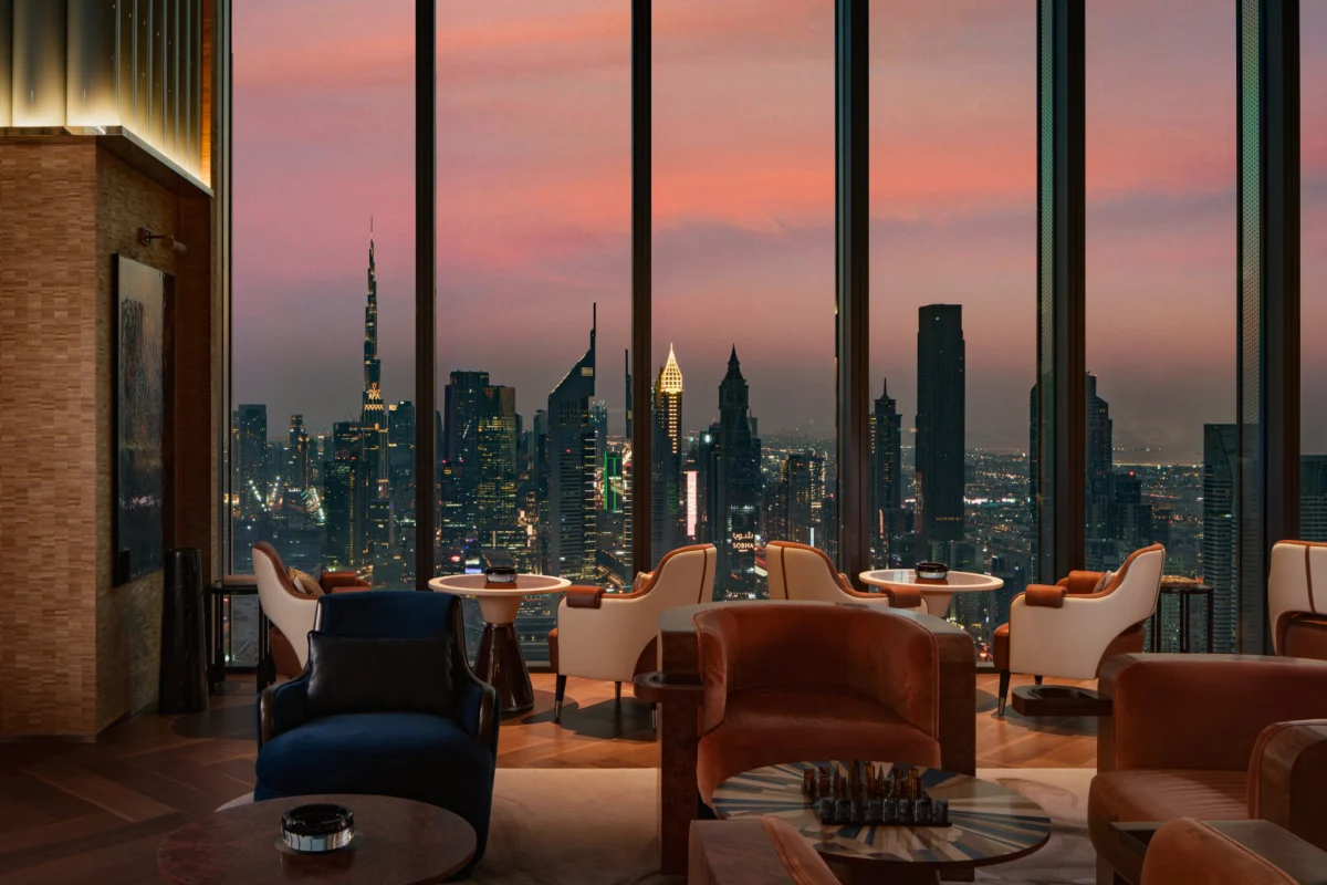 N53 Cigar Lounge Interior Design