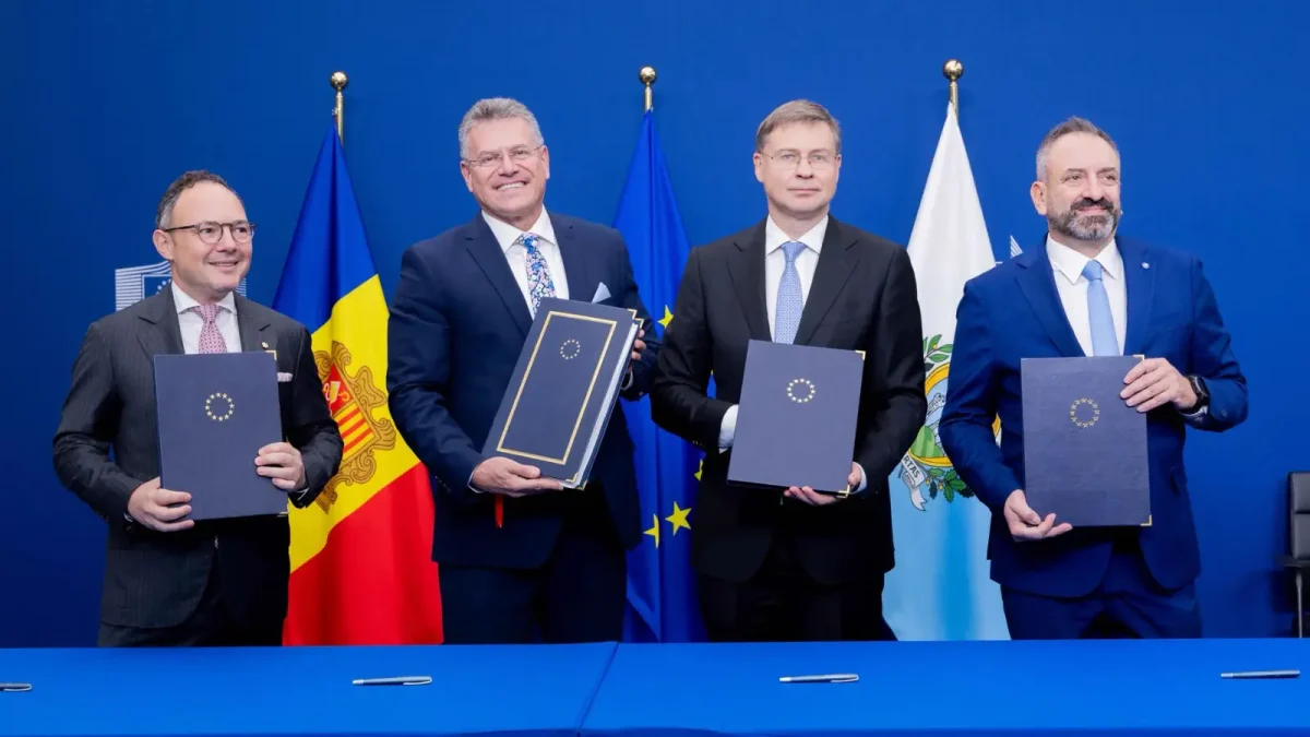 Andorra and San Marino Join EU Single Market, Gain Free Movement for Their Citizens