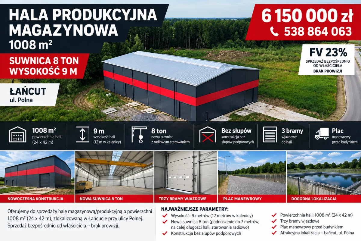 Building for Sale in Rzeźnicza 10, 37-100 Łańcut, Poland USD 1,581,301