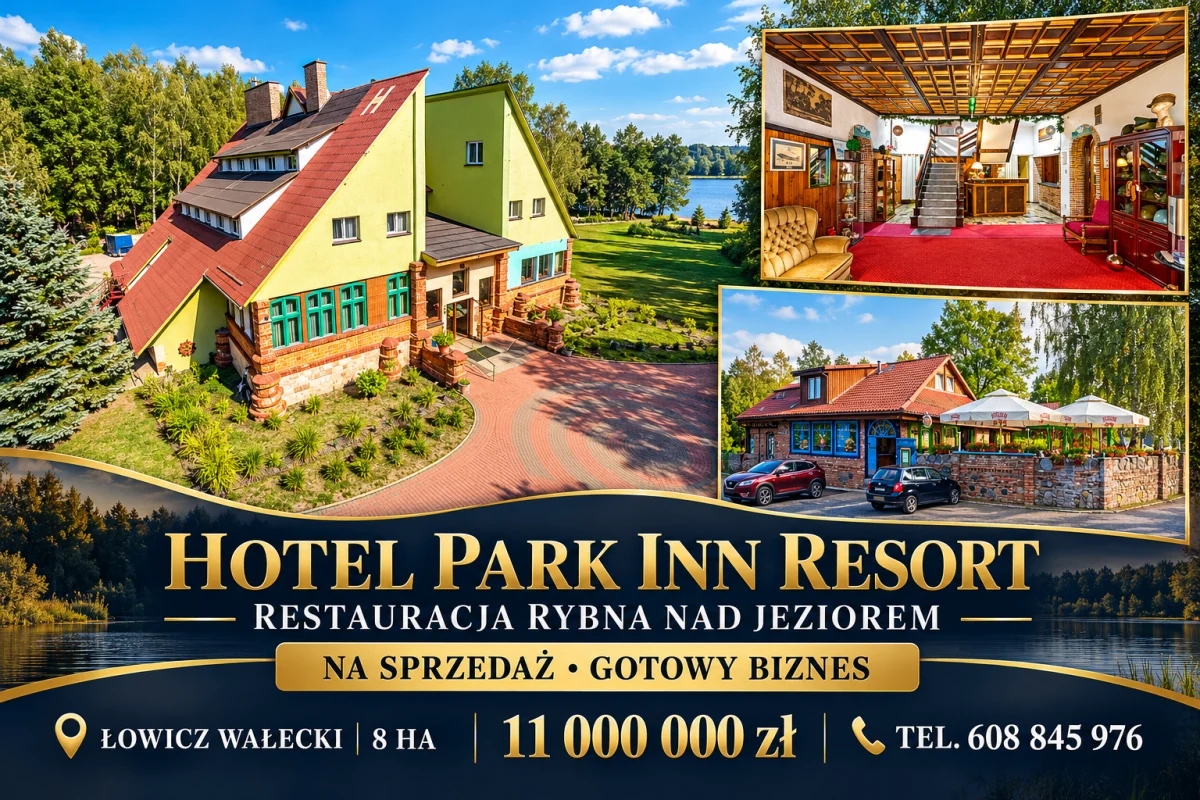 Serviced Apartment Restaurant / Bar for Sale in Wałcz County, Poland