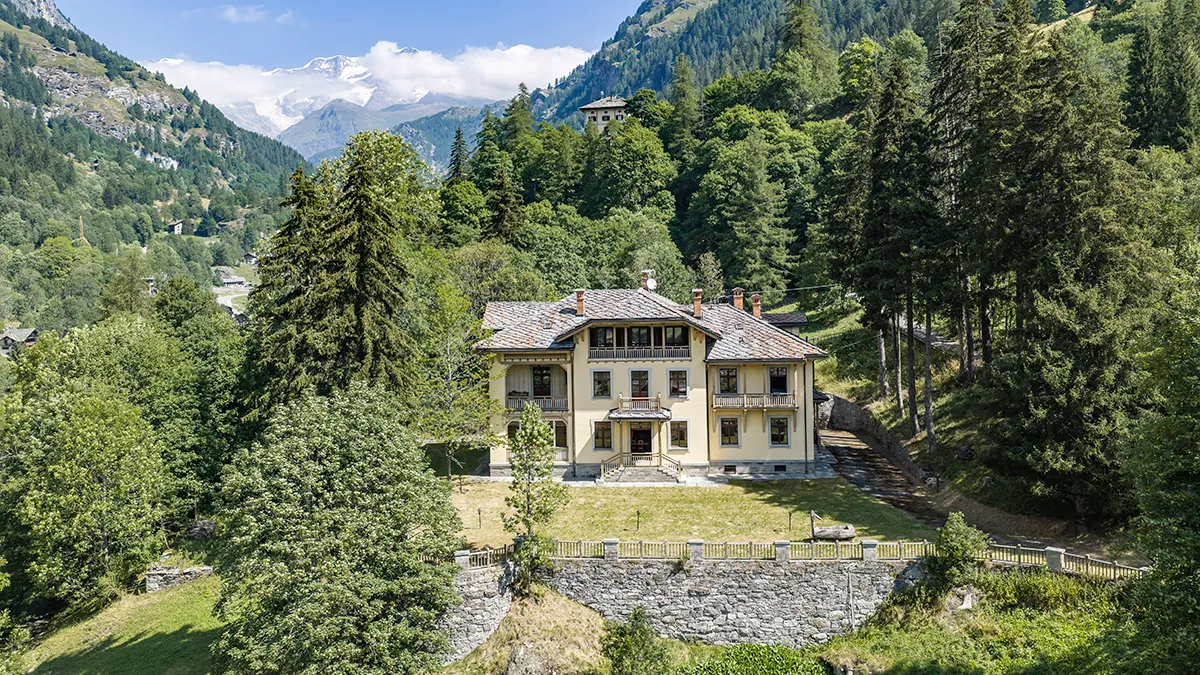 Villa italiana di Laubeno protagonista di House of Gucci