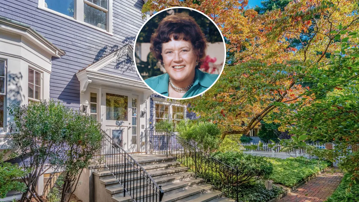 Bon Appétit! Julia Child’s Former Cambridge Home Is Served Up for $6.5 Million