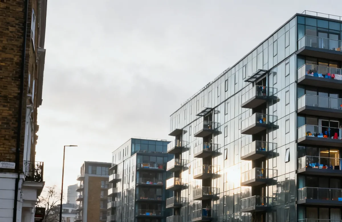 London flat resales and market pressures