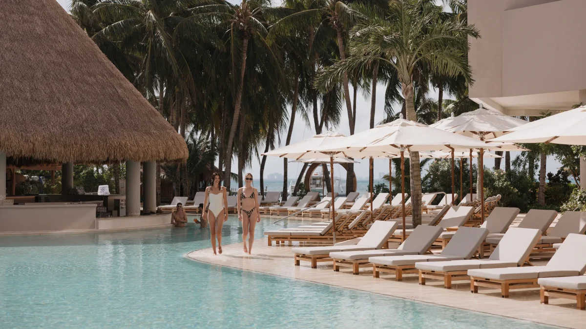 I corridoi dei resort di lusso del Messico
